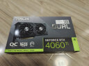 华硕（ASUS）DUAL GeForce RTX4060TI-O16G 电竞游戏显卡 实拍图