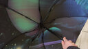 创意三折晴雨两用雨伞女  学生男士潮流小黑胶防晒遮阳伞 小清新户外便携折叠太阳伞 纳美 实拍图