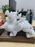 御祥阁天然玉石貔貅摆件高端摆件客厅办公室装饰乔迁新居礼品开业礼物 高端汉白玉款招财貔貅小号一对 实拍图