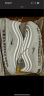 耐克男子 板鞋AIR MAX 97运动鞋 921826-101白色41码 实拍图