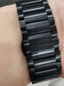 迈乐丰适用华为B7丨B6手环表带B5B3真皮时尚钢制金属商务氟橡胶防水运动替换腕带 B5钢表带【钢制黑+拆表器】 实拍图