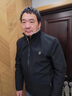 帝欧莱夫中老年男装外套冬季加绒加厚爸爸装夹克男士外套老人秋冬衣服男 黑色 M (推荐体重90-110斤) 实拍图