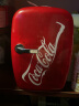 可口可乐（Coca-Cola）车载冰箱8L迷你小冰箱车家两用冷藏小冰箱 宿舍办公室冷暖箱 复古 实拍图