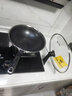 炊大皇 304不锈钢炒锅物理不粘锅多层钢少油烟家用炒菜锅燃气电磁炉通用 304不锈钢炒锅-无附耳 32cm 实拍图