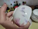 华光国瓷 骨瓷碗套装 抗菌釉中彩中式家用 饭碗面碗组合10个装 花好月圆 4.5英寸8个+6英寸面碗2只 实拍图