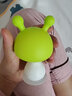 婴儿牙胶宝宝咬咬乐小蘑菇牙胶磨牙玩具防吃手神器咬胶咬咬头棒可水煮果蔬乐硅胶牙胶 摇铃蘑菇牙胶（绿）+草莓牙胶+收纳盒+防掉链 实拍图