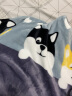 九洲鹿毛毯法兰绒毯子珊瑚绒午睡空调毯毛巾被春秋盖毯单人150x200cm 晒单实拍图