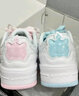李宁迪士尼玛丽猫联名系列奶酪板鞋女子运动鞋鞋子AGCT382 标准白/樱花粉/淡脐蓝-7 35 实拍图