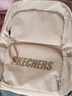 斯凯奇（Skechers）双肩包男女红色书包时尚大容量休闲运动旅行背包 爱尔兰奶油色/028R 实拍图