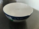 怀贤中式餐具碗盘碟套装家用中国风碗筷陶瓷器 吃饭碗盘子菜盘汤碗 青花4.5英寸碗-10个装 实拍图