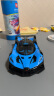 卡威合金玩具车仿真车模汽车模型跑车车模儿童玩具小汽车 （新品）布加迪火流星蓝 实拍图