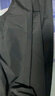 罗蒙（ROMON）夹克男潮流冬季商务行政立领休闲防风加绒外套男装JK83黑色3XL 实拍图