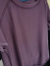 瑜味 瑜伽服女夏季网红韩版显瘦速干衣透气训练跑步健身房运动套装女 暗紫色短袖+长裤 M（建议95-105斤） 实拍图