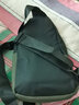 袋鼠单肩包男斜挎包轻便小包休闲牛津布胸包运动男包耐磨小背包 绿色 实拍图