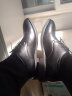 波图蕾斯男鞋英伦系带商务休闲皮鞋男士英伦德比正装鞋婚鞋 8801 黑色 43 晒单实拍图
