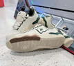 FILA FUSION斐乐潮牌KICK板鞋男鞋新款时尚休闲鞋踢板鞋潮 初雪白/暗绿-PC 40 实拍图