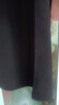 皮尔卡丹（pierre cardin）黑色裙子女夏季2023新款法式高端气质修身a字连衣裙赫本风小黑裙 黑色短/袖 L 105-118斤 晒单实拍图