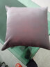 倾贝园高弹力抱枕芯方芯沙发靠垫芯十字绣糖果枕芯羽丝绒方垫芯饱满 高弹羽丝绒【单只】  55*55适合50*50抱枕套 实拍图