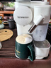 Nespresso奈斯派索 胶囊咖啡机套装 进口全自动奶沫一体 内含100颗咖啡胶囊nes咖啡机 F121磨砂白及花样大师10条装 实拍图