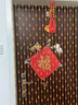 祥生缘（XSYUAN）桃木葫芦珠帘门帘隔断帘水晶帘子客厅卧室卫生间厕所玄关珠帘挂帘 原木色 25条1.76米长_挂0.8-1.0米宽 实拍图