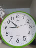 康巴丝（COMPAS）挂钟 创意时尚时钟 石英客厅卧室简约钟c2855 绿色 实拍图