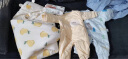 童泰秋冬婴儿宝宝床品用品外出夹棉包被抱毯豆豆绒抱被盖毯 黄色 100*100cm 晒单实拍图