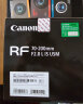 佳能（Canon） RF全画幅微单变焦镜头 RF卡口 适用EOS R RP R3 R5 R6专微相机 RF70-200mm F2.8 L IS USM 官方标配【无UV镜/清洁套装/预设等】 晒单实拍图