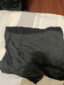 MUJI MUJI 男式 罗纹编织 前开口平角内裤 炭灰色条纹 XL 实拍图