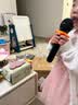 天籁K歌天籁k歌无线麦克风适用于TCL海尔东芝雷鸟电视k歌乐华卡萨帝小米星越L爱普生投影希影海信电视话筒 2024新款【充电双麦】MM-9Pse幻夜黑+混响 实拍图