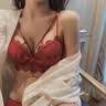 雅姿花白色内衣女无钢圈小胸聚拢胸罩调整型收副乳性感蕾丝纯欲少女文胸 红色套装 M 34/75(AB通杯约2.5CM) 实拍图