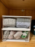 JEKO&JEKO内衣收纳盒内裤袜子抽屉式分格分类收纳神器衣物整理箱子大号12格 实拍图