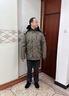 老爷车 中老年羽绒服男中长款内胆活里活面老年人连帽毛领爸爸装送礼男 带毛领-黑色 XL (可穿125-140斤) 实拍图