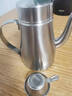 Jidaocook 油壶304不锈钢油壶家用调料盒调味瓶罐大号油瓶过滤网装油罐 带过滤网 304特厚款足24安士【1.4斤装】 实拍图