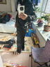 彪马（PUMA）经典百搭轻便运动套装男子撞色立领休闲外套长裤849543 黑色-01 M(上装：175/96A 下装：175/74A) 实拍图