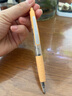施耐德（Schneider）中性笔 0.5mm按动式黑色签字笔学生考试成人办公用可换芯水笔 格伦系列-玛卡橘 实拍图