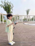 迪士尼（Disney）男童中国风套装汉服2024新款夏季小男孩高端改良唐装幼儿园演出服 绿色 120cm 晒单实拍图