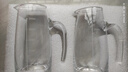 拜杰白酒杯分酒器套装家用醒酒器酒具酒壶加厚刻度量酒器300ML2个装 实拍图