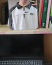 POUM卫衣男秋冬季保暖加绒美式复古潮流半拉链男装上衣服宽松休闲外套 ZPFS-6760白色 XL 实拍图