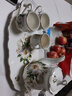 陶沁泉整套泡茶景德镇茶具冷水壶套装ins茶盘茶杯陶瓷茶壶带托盘家用 白茶花款南瓜款式 定型包装 实拍图