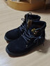 森馬（Senma）高帮马丁靴系带时尚百搭舒适工装靴男靴 619313602 幻影黑 42码 实拍图