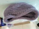 京京怡帽子女士秋冬季韩版百搭时尚保暖套头月子帽日系加厚针织毛线帽潮 香芋色 M(56-58cm)BC包头帽 实拍图