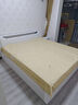 庄闲和实木床简约现代主卧家用1.5单人床出租房用1.8米榻榻米软包双人床 暖白色单床+20cm乳胶床垫+柜*1 1.8*2米 实拍图