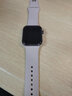 今舞 【促销】适用苹果手表表带apple watch s11 s10 s9 s8 se2液态硅胶iwatch7/6/5运动表链腕带 星光色 44/45/46/49mm表盘通用 实拍图