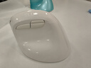 多彩（Delux）M618mini人体工学鼠标有线无线蓝牙双模立式垂直鼠标高效办公护腕静音鼠标支持多设备切换可充电 M618mini【双模+充电+无光版】白 实拍图