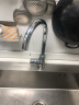 恒洁（HEGII）厨房水龙头 360°可旋转冷热菜盆水槽健康水龙头（含进水软管） HMF123-411 实拍图
