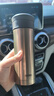 膳魔师（THERMOS）保温杯男士泡茶杯茶水分离不锈钢车载办公水杯可定制团购TCMK 金色 470ml 实拍图