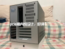 abee AS Enclosure W1 绿 全铝机箱（240水冷/分仓散热/免工具拆机/M-ATX/环型铝垫） 实拍图