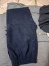 【两件装】裤子男夏季休闲裤男士冰丝速干直筒裤弹力商务透气宽松运动长裤子 深灰色+藏青色【两条装】 2XL【建议135-140斤】 实拍图