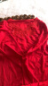法国KJ品牌大红色本命年保暖内衣女套装莫代尔打底高领秋衣秋裤毛衫结婚 8833红色 适合(80-130斤) 晒单实拍图
