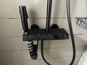 东鹏（DONGPENG）官方淋浴花洒套装智能数显氛围灯枪灰色家用浴室沐浴花洒全套 489H枪灰色智芯冷热控温/圆管 【概念氛围灯 室内感温器】 实拍图